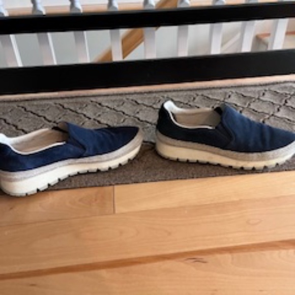 Prada Navy Suede Espadrille - Picture 3 of 6